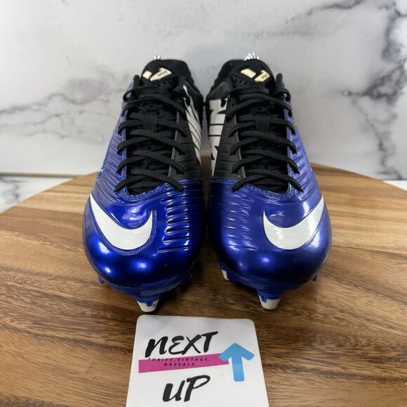 Men’s 9-Nike Vapor Speed Low D Football Cleats Sport Royal Black 643160 411 main image 6